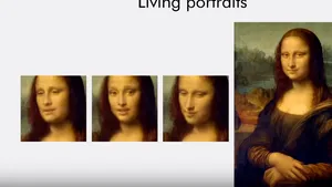 Inteligenţa artificială poate să anime chipul Giocondei şi orice alt portret îi este oferit ca model