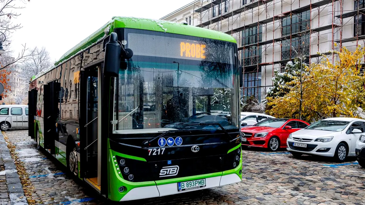 Nicuşor Dan anunţă continuarea infrastructurii necesare autobuzelor electrice din Bucureşti