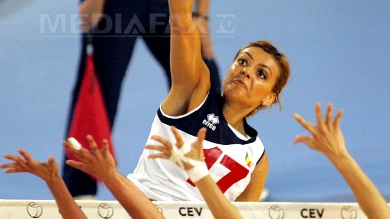 România-Ungaria, scor 3-1, în Liga Europeană feminină de volei din 2012