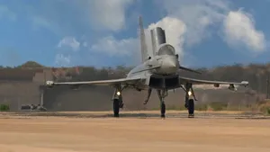 Avion de vânătoare italian, lovit de o rachetă. Incidentul a avut loc în Arabia Saudită