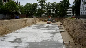 Un cămin se construieşte în cel mai mare campus studenţesc din Galaţi