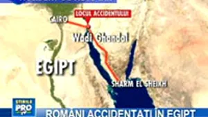 Egipt: O româncă a murit într-un accident rutier şi alţi doi sunt grav răniţi