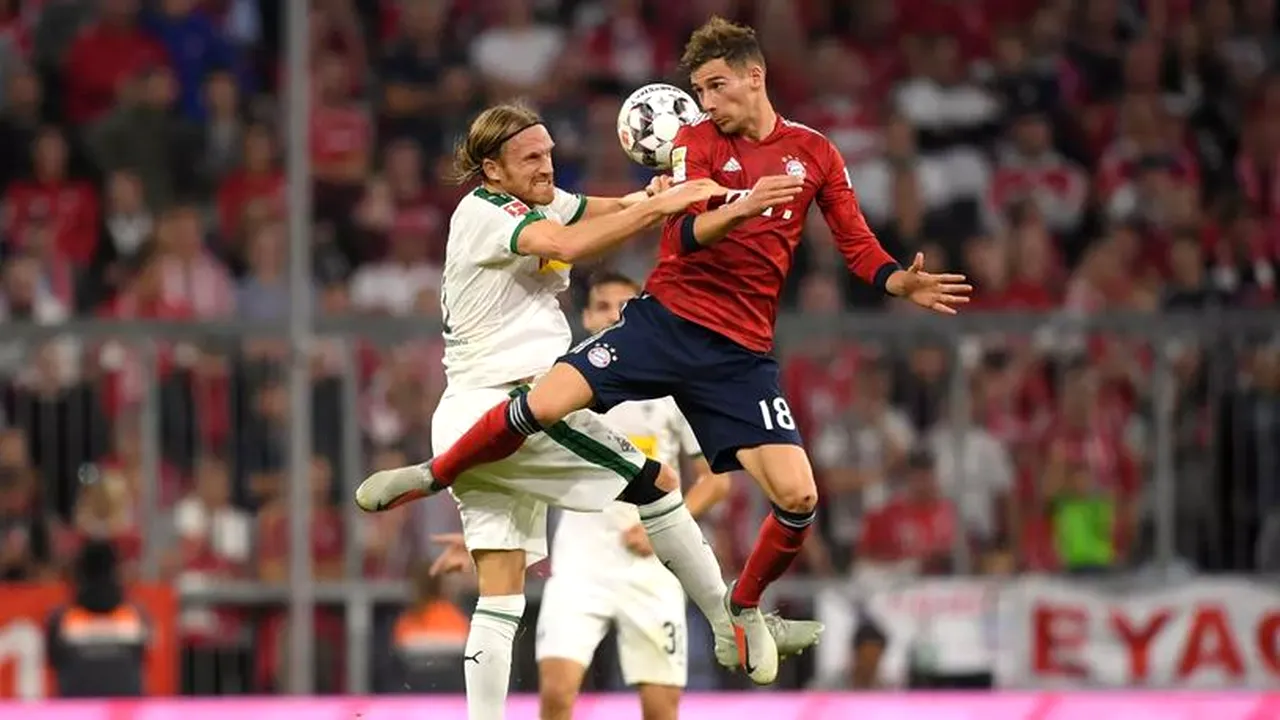 Bayern a fost umilită de Gladbach pe teren propriu şi se scufundă în clasament