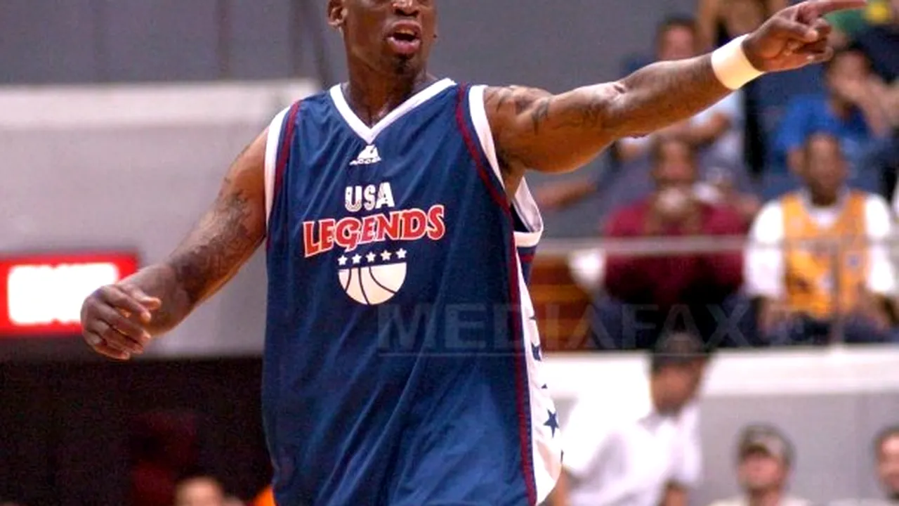 Detroit Pistons va retrage tricoul lui Dennis Rodman