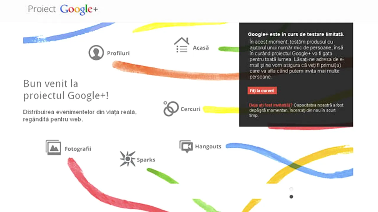 Facebook va fi detronat? Google a lansat reţeaua de socializare Google+