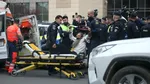 Stegarul dac a fost ridicat de polițiști din fața Tribunalului București. El va fi dus la spital