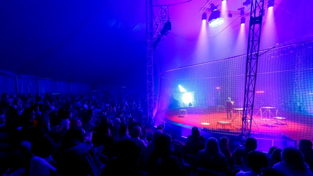 Acrobat rănit după o cădere de la patru metri, la un spectacol de circ din Craiova