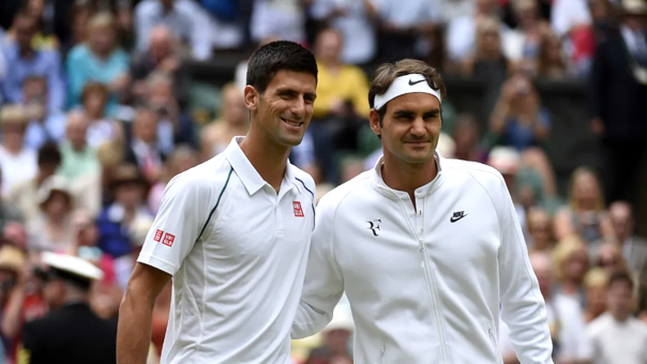 Djokovici - Federer, în prima semifinală din proba de simplu masculin de la Australian Open