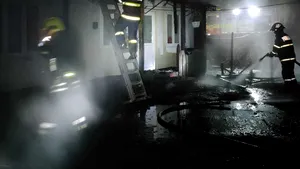 VIDEO Un piroman a provocat patru incendii într-o singură noapte. O femeie însărcinată a ajuns la spital