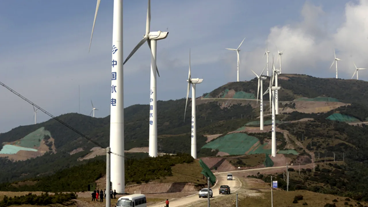 China - cel mai mare producător de turbine eoliene