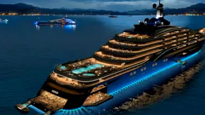 Supercabine de 11 milioane de dolari pe iahtul Somnio, cel mai mare din lume. Coca navei va fi construită la Tulcea