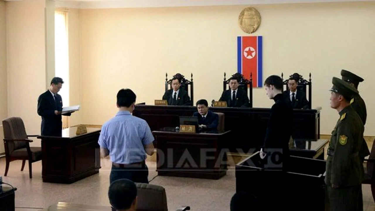 Americanul Matthew Miller, condamnat la şase ani de închisoare în Coreea de Nord