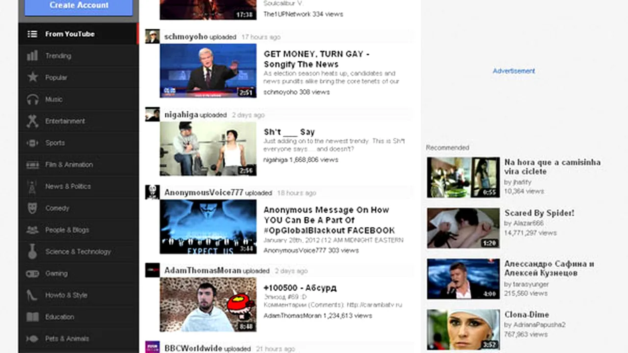 YouTube are peste 4 miliarde de accesări pe zi. Câte înregistrări sunt postate pe site în fiecare minut?
