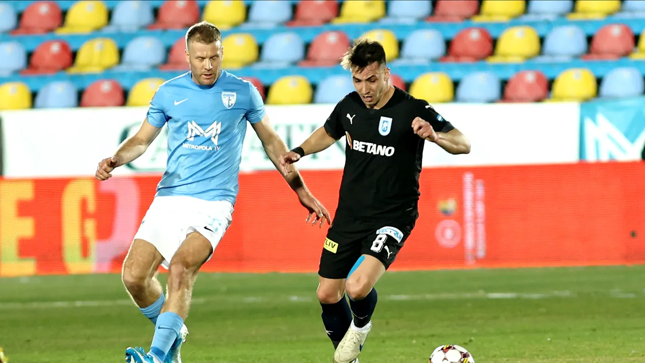Superliga de fotbal: FC Voluntari şi Univ.Craiova au încheiat la egalitate, scor 0-0