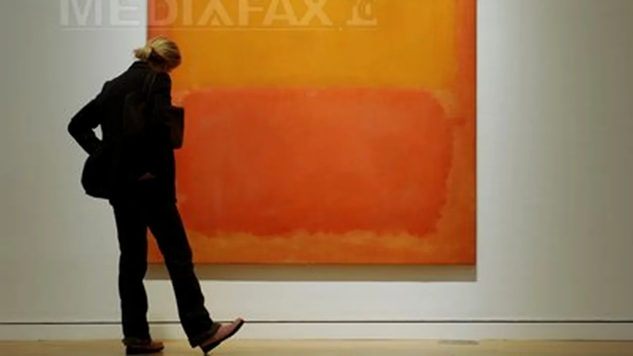 O pânză de Mark Rothko, evaluată la câteva zeci de milioane de euro, vandalizată la Londra