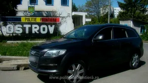Maşină în valoare de 90.000 de euro, furată din Germania, descoperită de poliţiştii de frontieră