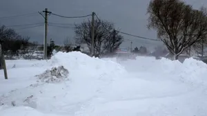 Peste 12.000 de familii din Alba, fără curent electric din cauza zăpezii