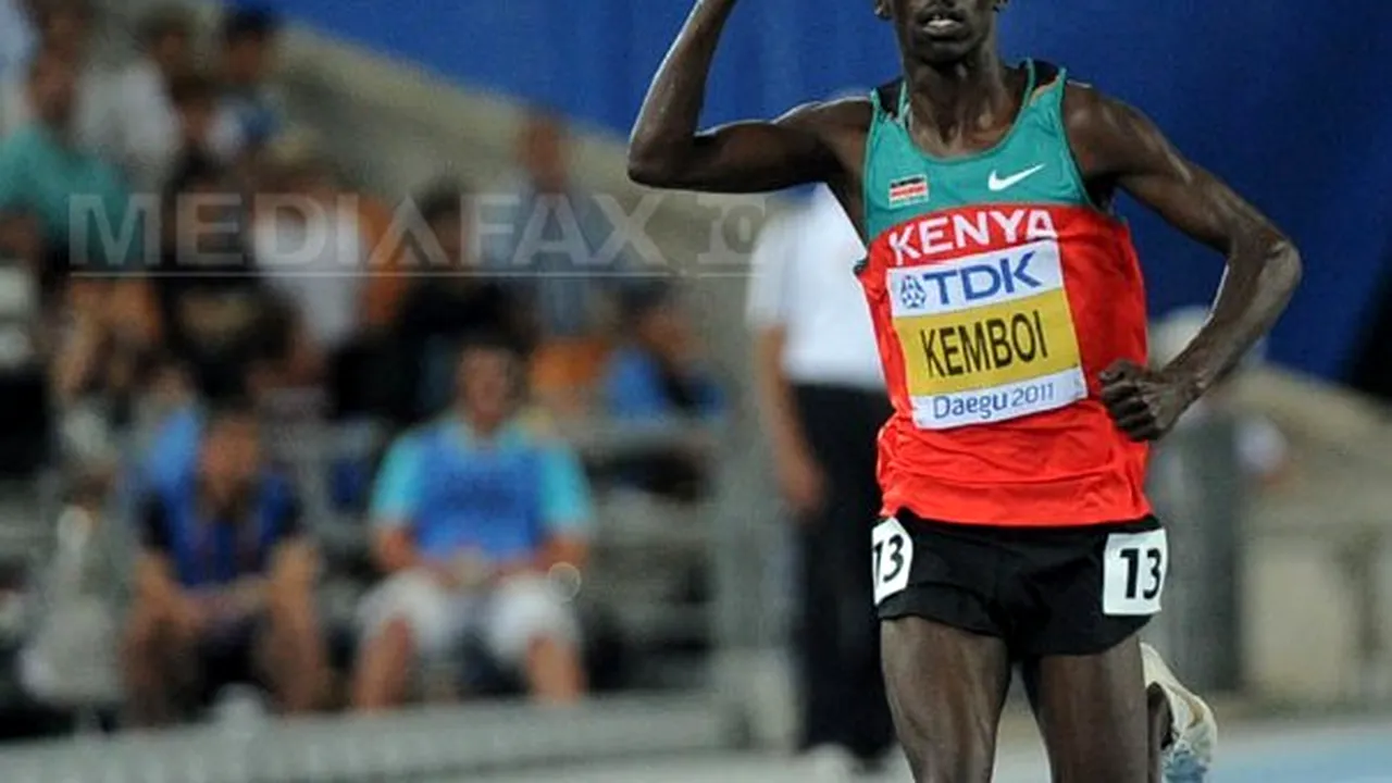 Atletul kenyan Ezekiel Kemboi, campion mondial, este acuzat că a înjunghiat o femeie
