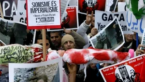 Manifestaţii in Europa împotriva ofensivei israeliene