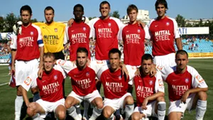 Oţelul Galaţi s-a calificat în turul doi preliminar al Cupei UEFA