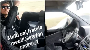 Teribilism în Prahova: Un tânăr şi-a filmat prietenul în timp ce conduce maşina cu picioarele pe volan