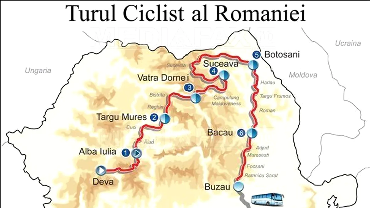 Vladimir Koev a câştigat Turul Ciclist al României