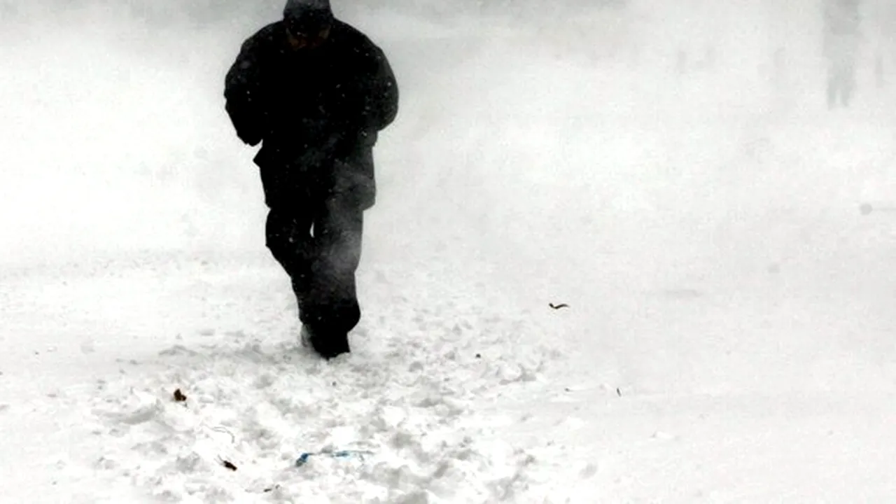 COD GALBEN şi COD PORTOCALIU de viscol, de miercuri, în sud-est-ul ţării. Avertizarea meteorologilor