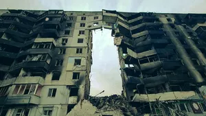 Galerie Foto - Borodeanka după eliberarea de sub ocupaţia rusă (5 aprilie 2022)