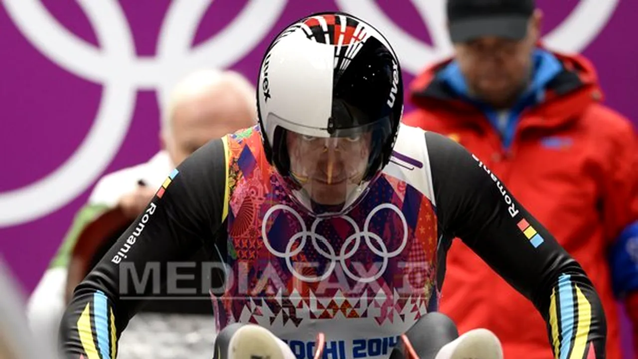 Valentin Creţu, locul 29 la sanie, Felix Loch campion olimpic