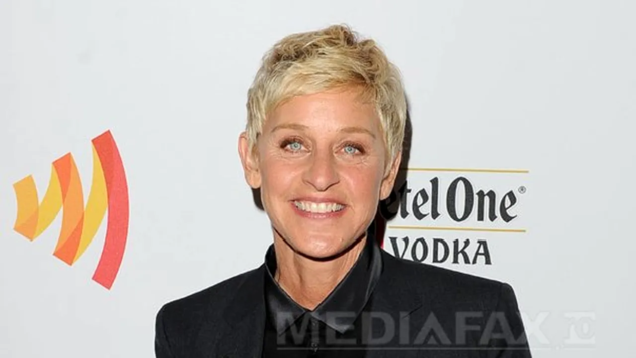 Ellen DeGeneres, desemnată personalitatea TV a anului 2014, în SUA