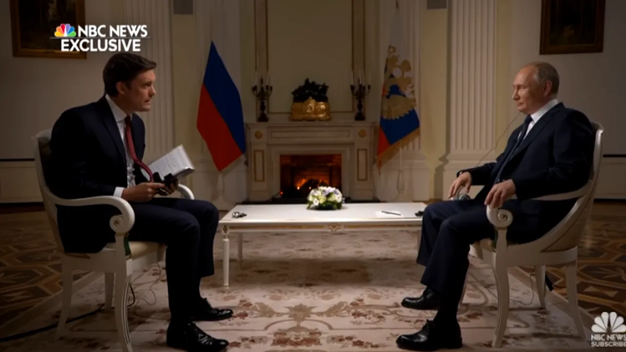 Jurnalistul NBC a stat în carantină două săptămâni înainte de interviul cu Vladimir Putin. „Este un interviu foarte important pentru noi”