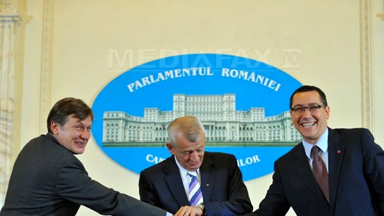 Ponta, Antonescu şi Oprescu s-au elogiat reciproc