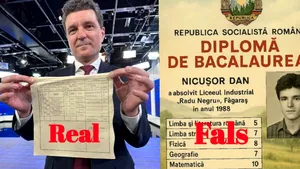 FOTO Nicuşor Dan şi-a prezentat diploma de Bacalaureat pentru a demonta un fake news. Cum vede viitorul educaţiei în România