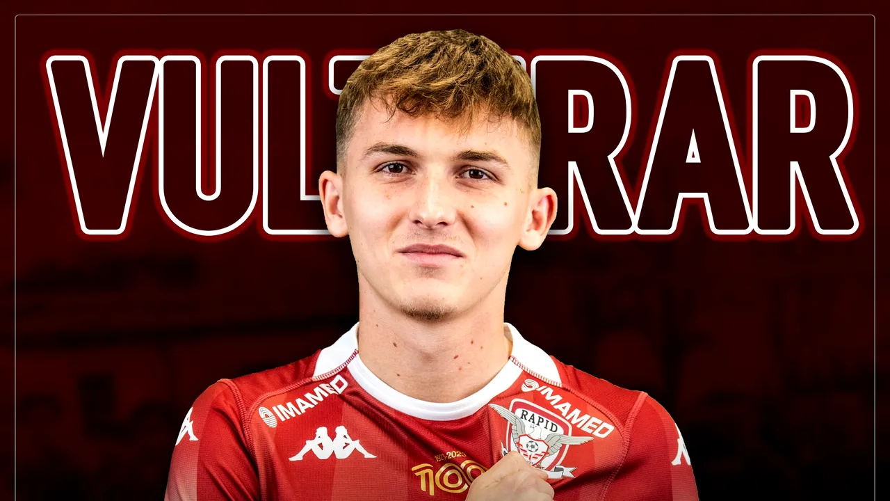Cătălin Vulturar este noul jucător al Rapidului