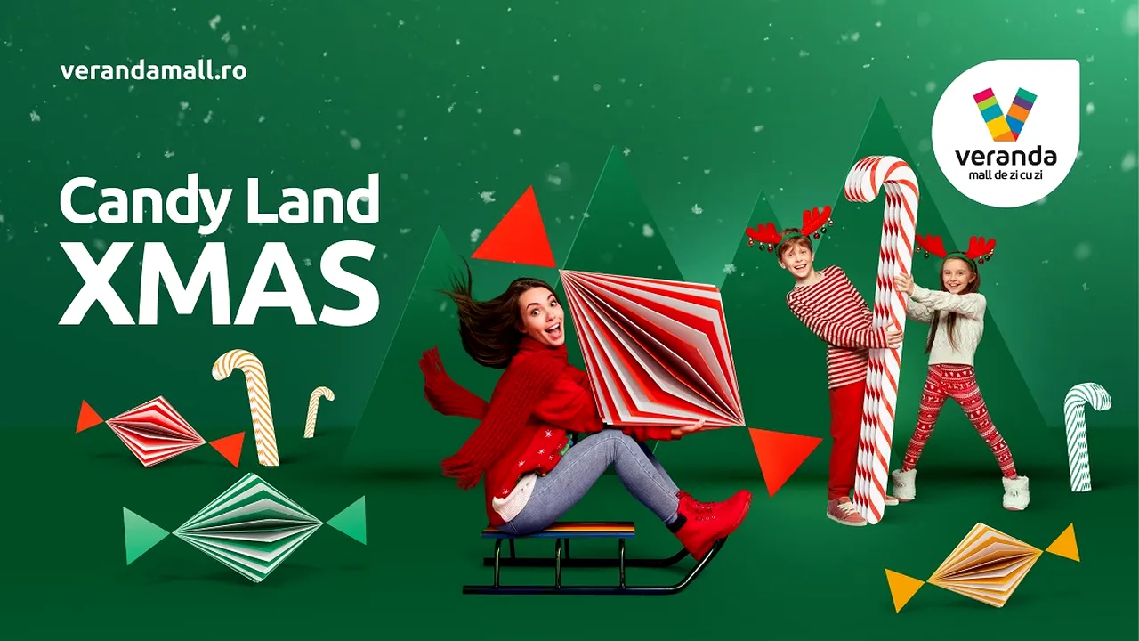 Veranda Mall răspândeşte magia Crăciunului cu evenimente tematice şi pline de surprize