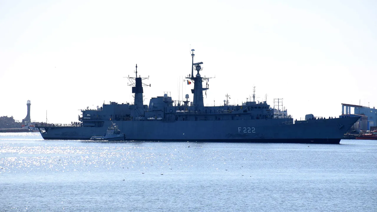 Fregata Regina Maria a revenit în Portul Constanţa la finalul unei misiuni NATO în Marea Mediterană