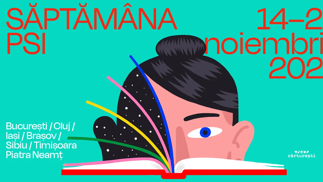 Săptămâna PSI se întoarce în librării cu o serie de evenimente fizice pe teme actuale de psihologie