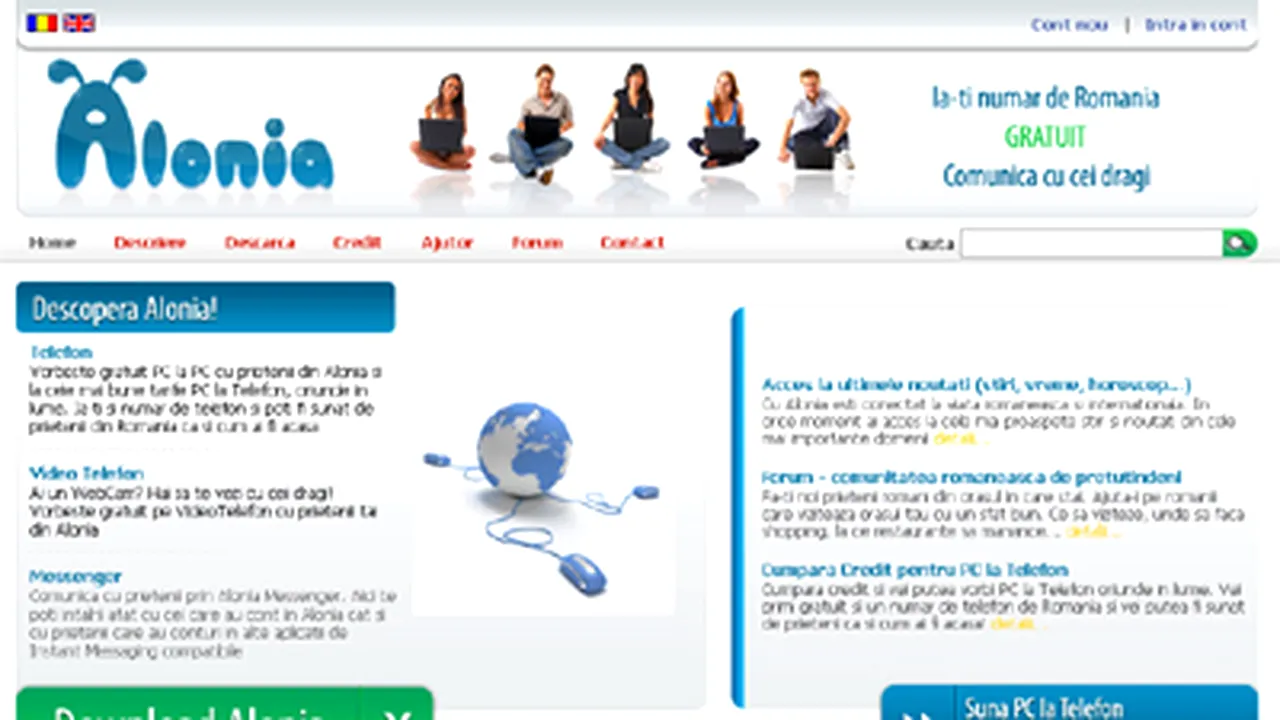 Serviciul de comunicaţii Alonia a ajuns la peste 30.000 clienţi