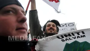 PROTEST, la Cluj faţă de proiectul de la Roşia Montană