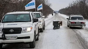 Un membru al misiunii OSCE în estul Ucrainei a decedat în urma exploziei unei mine