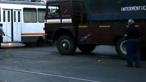 Două tramvaie s-au ciocnit, în centrul Timişoarei