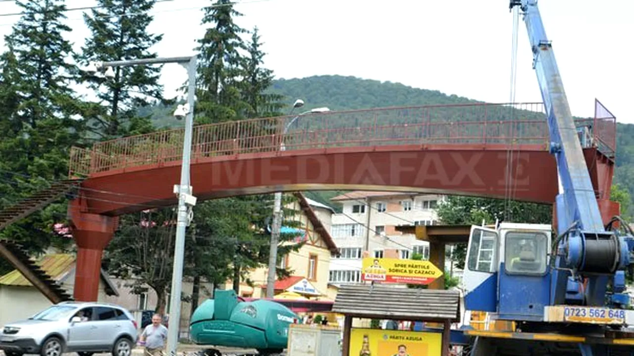 Pasarele pe DN 1, pentru fluidizarea traficului. Cum arată noile 