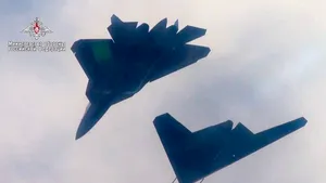 Un avion de luptă Su-57, de ultimă generaţie, cu care se laudă Rusia, s-a prăbuşit în timpul unui test
