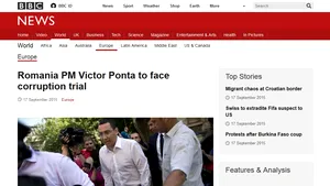 Ce scrie presa internaţională despre trimiterea în judecată a lui Victor Ponta. Newsweek: Cazul afectează imaginea României