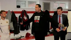 Moment emoţionant - Un suporter bolnav de cancer şi-a motivat echipa favorită să câştige: 