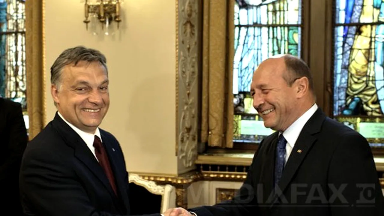 Preşedintele Băsescu se întâlneşte vineri cu premierul Ungariei