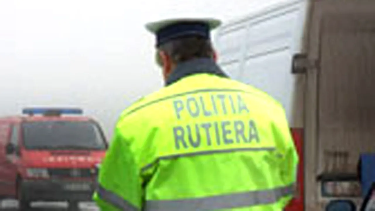 Gorj: Un tânăr care a provocat un accident rutier a fugit de la locul accidentului și a fost reținut
