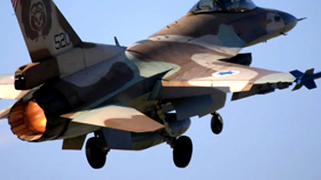 Aviaţia israeliană a bombardat ţinte siriene