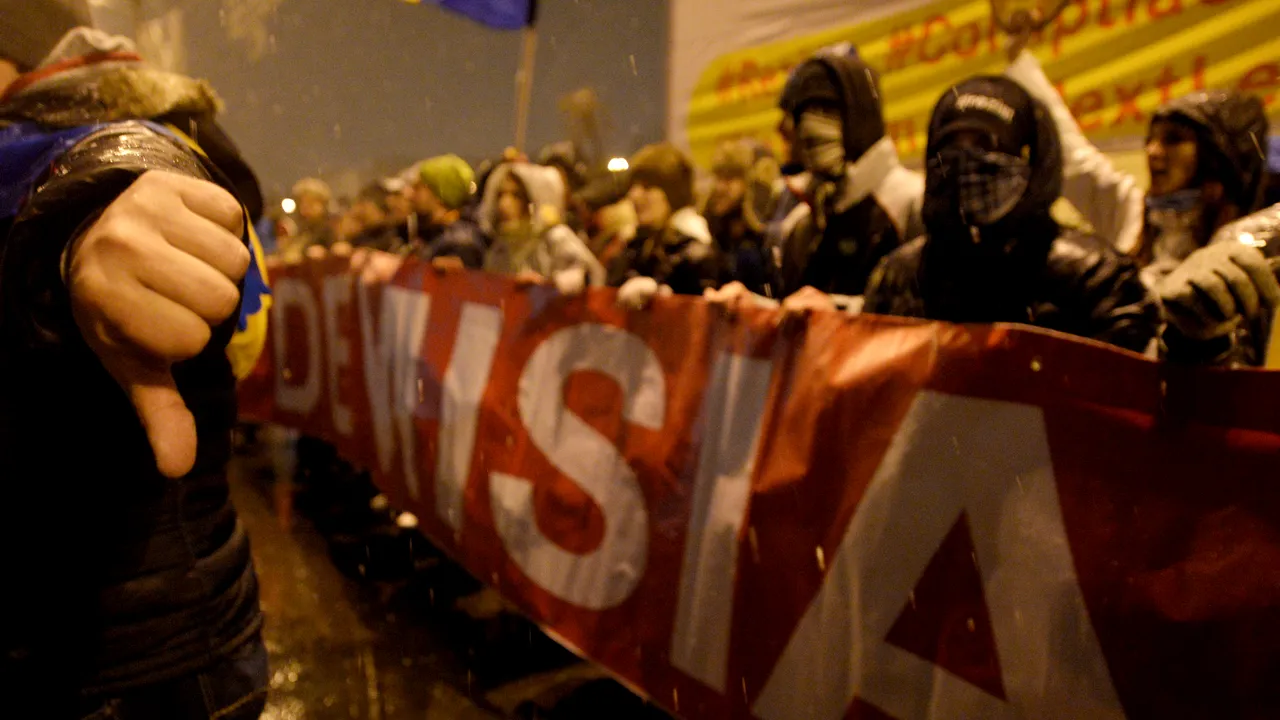 Protestele din România văzute de presa internaţională: „Zeci de mii de oameni au înfruntat ninsoarea pentru a protesta faţă de corupţie”