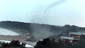 Minitornadă în nordul Belgiei